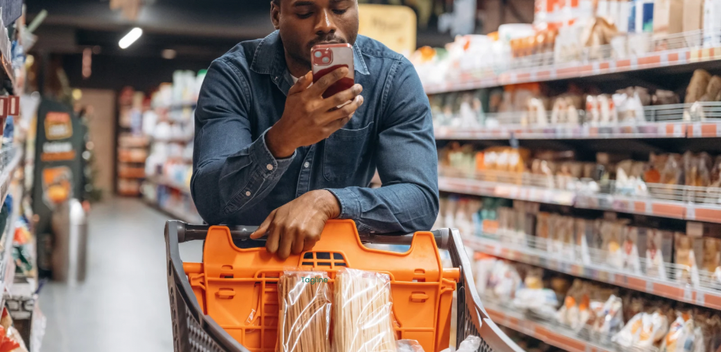 Green and Pale Yellow Simple Food Apps Instagram Post