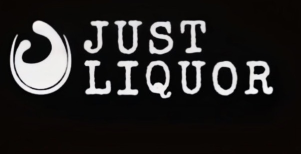 Just Liquor logo — premium wine and spirits retail brand in Lagos